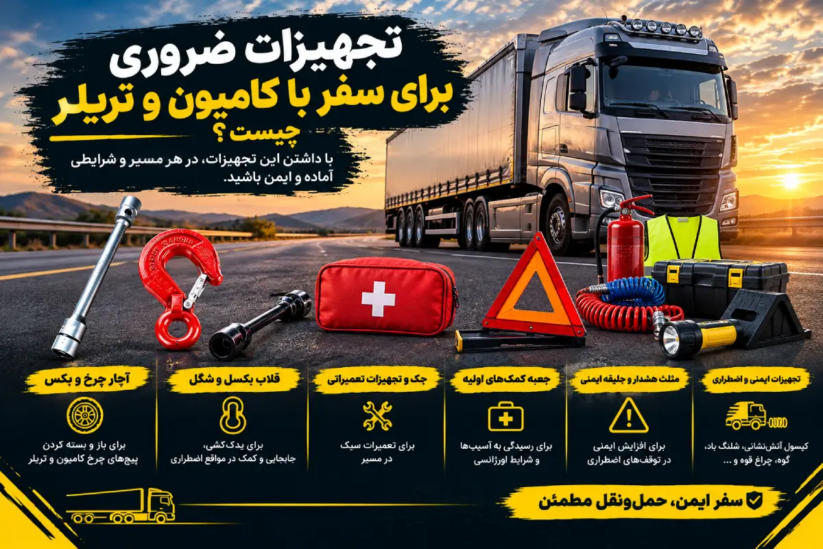 خانه 24 تجهیزات ضروری برای سفر با خودرو چیست؟